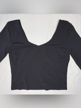 Lululemon Black Align Long Sleeve - Size 6/8?